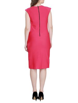 Solid sheath dress - 15341889 - Standard Image - 3