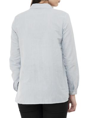 Embroidered yoke shirt - 15341972 - Standard Image - 3
