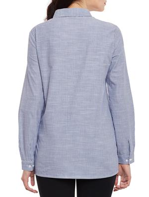 Floral embroidered yoke shirt - 15341973 - Standard Image - 3
