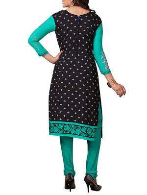 multi colored unstitched combo suit - 15344600 - Standard Image - 3