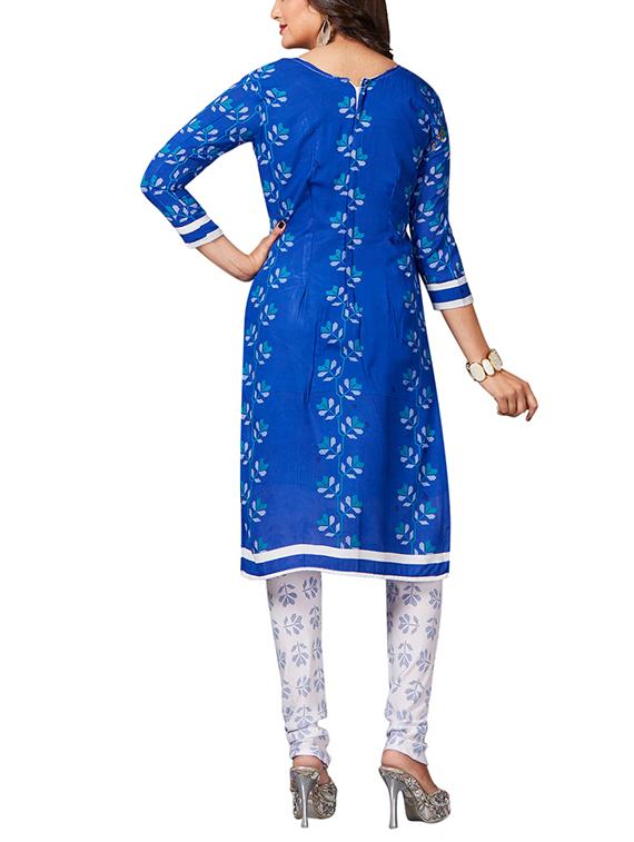 multi colored unstitched combo suit - 15344620 - Zoom Image - 3