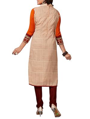 multi colored unstitched combo suit - 15344629 - Standard Image - 3