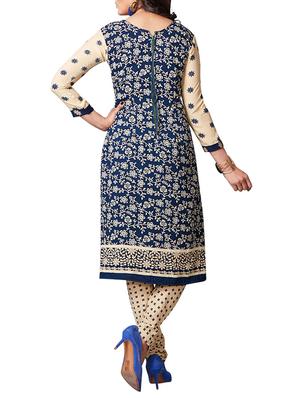multi colored unstitched combo suit - 15344647 - Standard Image - 3