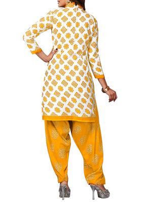 multi colored unstitched combo suit - 15344657 - Standard Image - 3