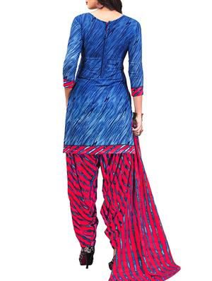 multi colored unstitched combo suit - 15344673 - Standard Image - 3