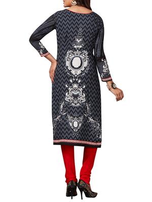 multi colored unstitched combo suit - 15344695 - Standard Image - 3