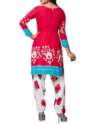 multi colored unstitched combo suit - 15344718 - Standard Image - 3