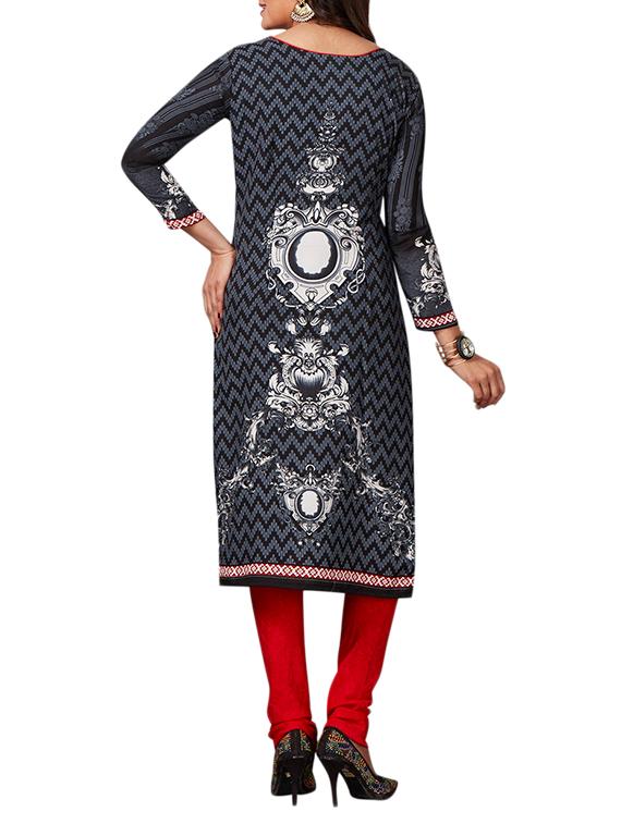 multi colored unstitched combo suit - 15344801 - Zoom Image - 3