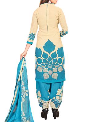 multi colored unstitched combo suit - 15344811 - Standard Image - 3