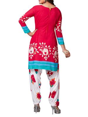 multi colored unstitched combo suit - 15344843 - Standard Image - 3