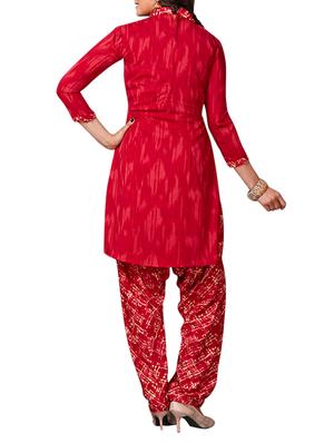 multi colored unstitched combo suit - 15344918 - Standard Image - 3