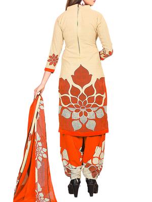 multi colored unstitched combo suit - 15345106 - Standard Image - 3