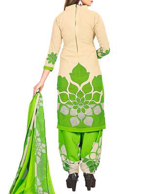 multi colored unstitched combo suit - 15345112 - Standard Image - 3