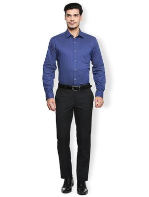 blue cotton formal shirt - 15345181 - Standard Image - 3