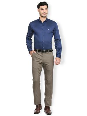 blue cotton formal shirt - 15345182 - Standard Image - 3