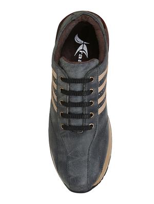 black leatherette lace up shoe - 15345279 - Standard Image - 3