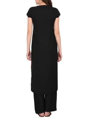 straight floral kurta - 15345547 - Standard Image - 3