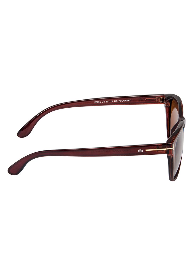 David Blake Brown Round Polarised & UV Protected Sunglass - 15347020 - Zoom Image - 3
