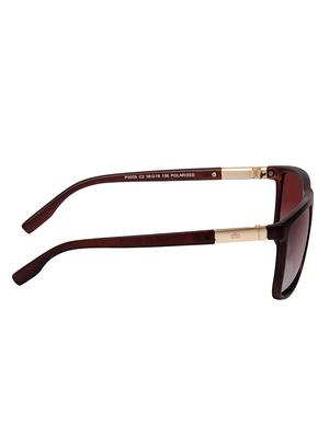 David Blake Brown Wayfarer Gradient, Polarised & UV Protected Sunglass - 15347029 - Standard Image - 3