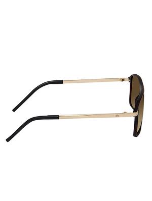 David Blake Brown Wayfarer Gradient, Polarised & UV Protected Sunglass - 15347035 - Standard Image - 3
