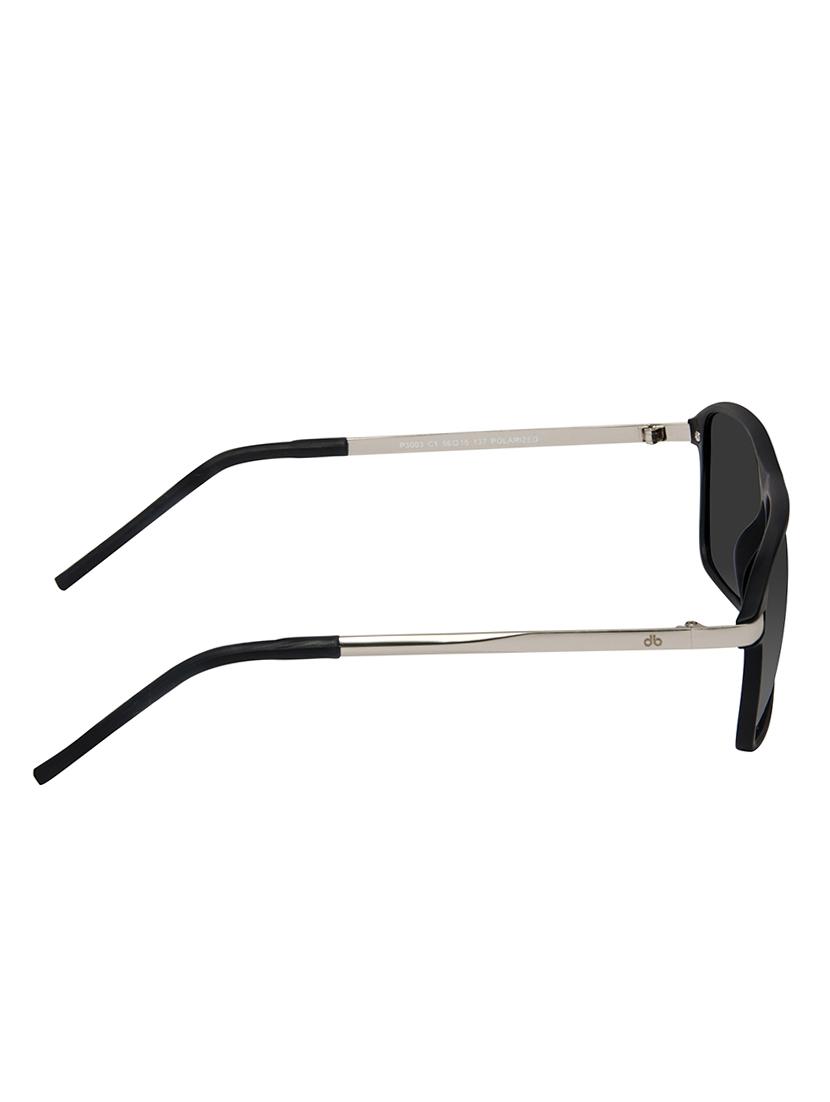 David Blake Grey Wayfarer Gradient, Polarised & UV Protected Sunglass - 15347036 - Zoom Image - 3