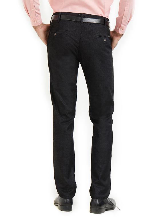 black cotton chinos - 15347323 - Zoom Image - 3