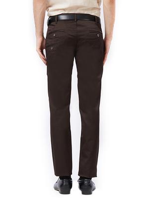 brown cotton chinos - 15347328 - Standard Image - 3