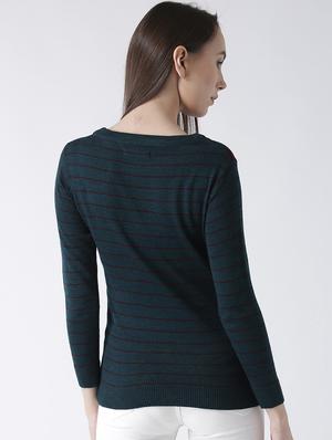 dark blue striped pullover - 15347346 - Standard Image - 3