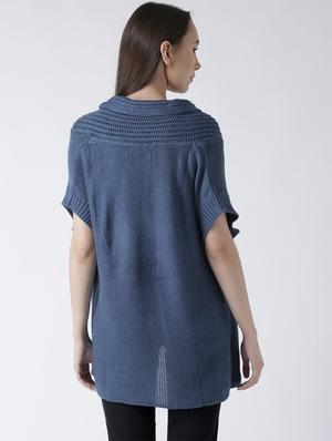 v-neck solid pullover - 15347362 - Standard Image - 3