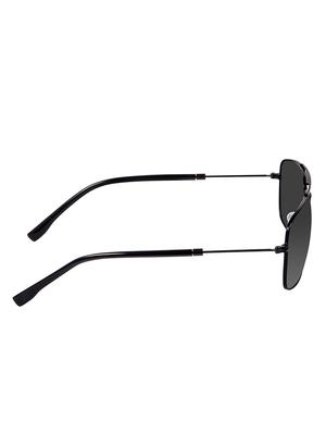 David Blake Grey Rectangular Gradient, Polarised & UV Protected Sunglass - 15347399 - Standard Image - 3