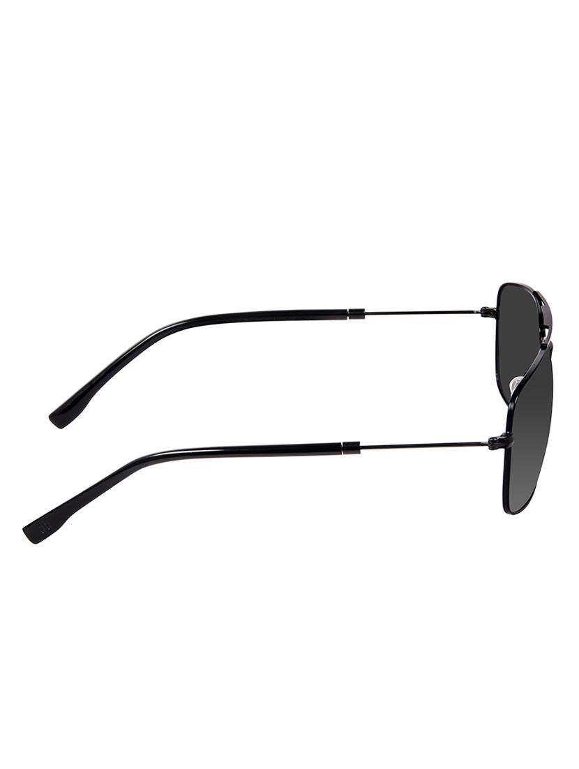 David Blake Grey Rectangular Gradient, Polarised & UV Protected Sunglass - 15347399 - Zoom Image - 3
