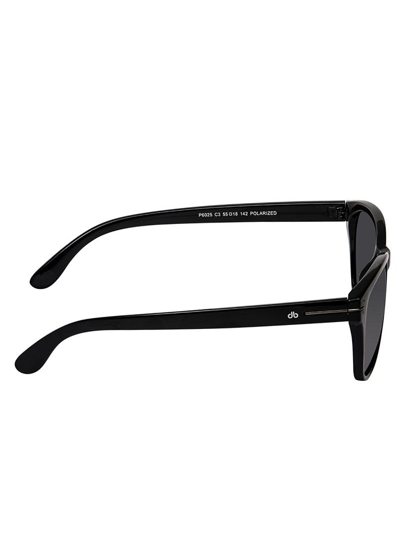 David Blake Black Round Polarised & UV Protected Sunglass - 15347409 - Zoom Image - 3
