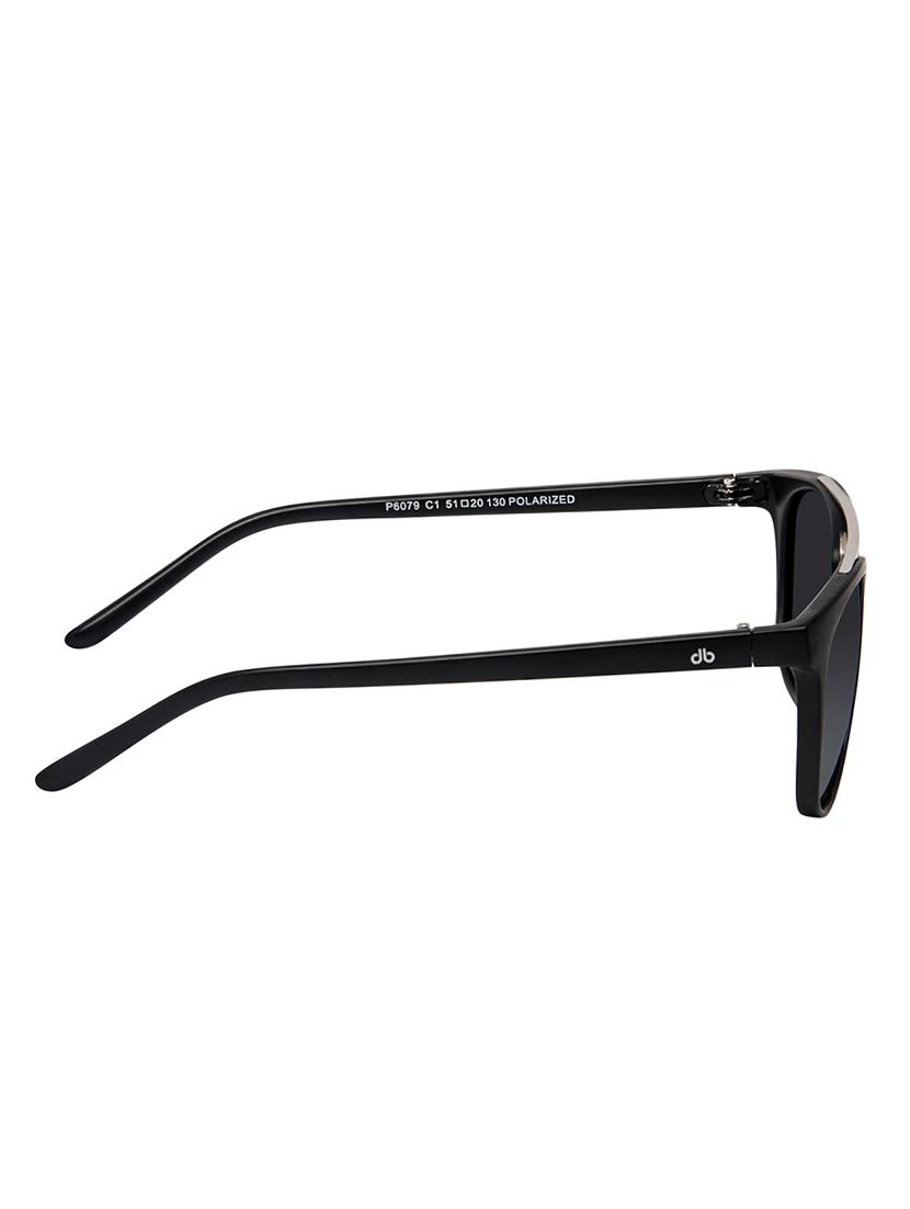 David Blake Black Round Polarised & UV Protected Sunglass - 15347416 - Zoom Image - 3