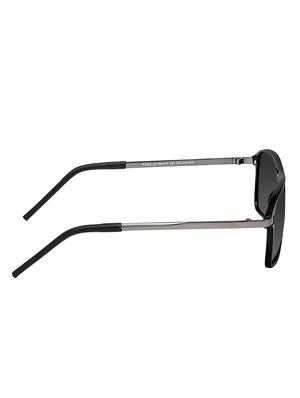 David Blake Grey Wayfarer Gradient, Polarised & UV Protected Sunglass - 15347429 - Standard Image - 3