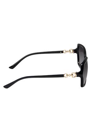 David Blake Grey Oval Gradient, UV Protected Sunglass - 15347435 - Standard Image - 3