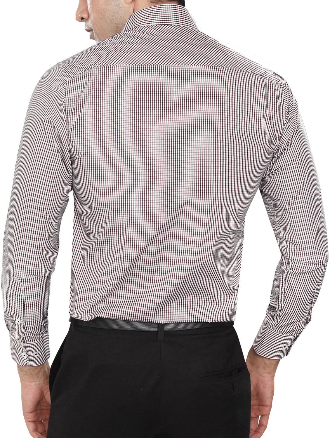 multi polyester blend formal shirt - 15347859 - Zoom Image - 3