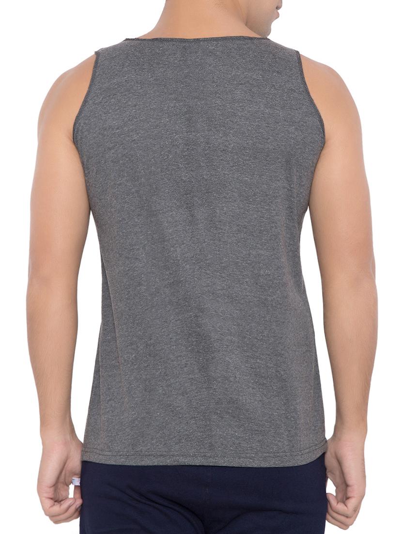 grey cotton vest - 15348435 - Zoom Image - 3