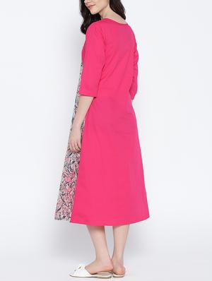 floral a-line dress - 15348643 - Standard Image - 3