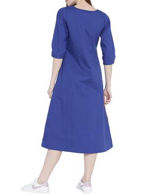 printed a-line dress - 15348649 - Standard Image - 3