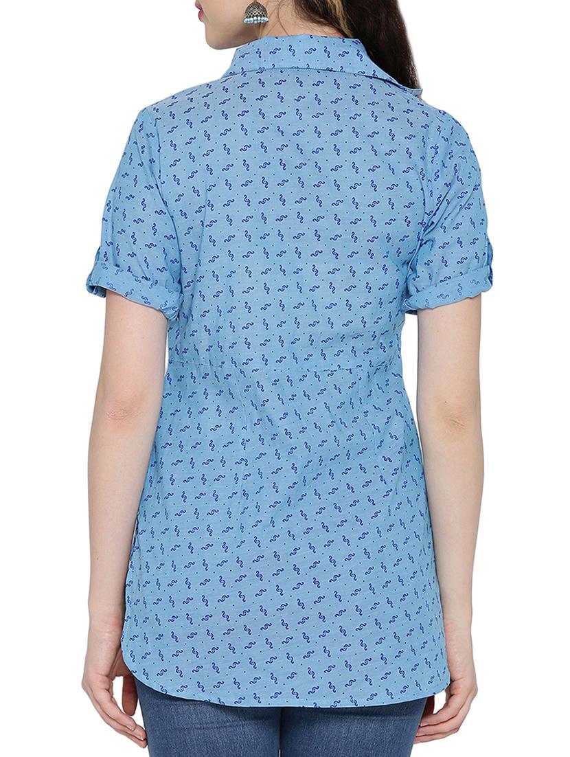 high-low shirt tunic - 15348712 - Zoom Image - 3