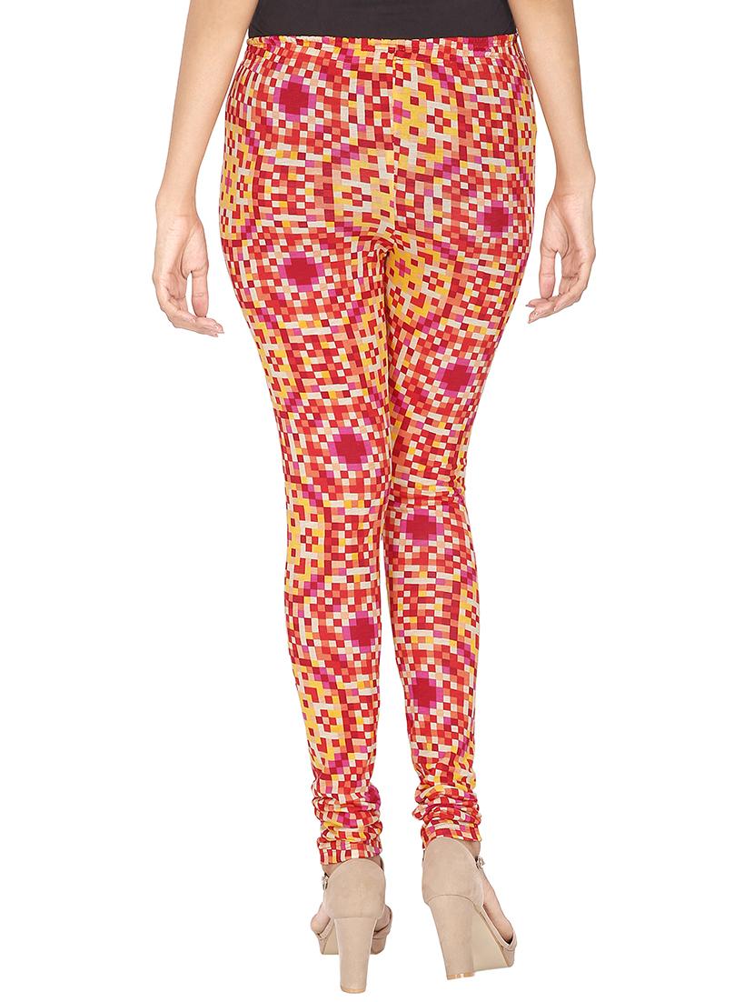 red printed legging - 15348764 - Zoom Image - 3