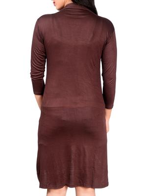 Round edged solid shrug - 15348917 - Standard Image - 3
