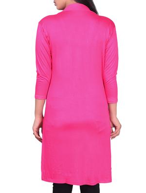 Round edged solid shrug - 15348918 - Standard Image - 3
