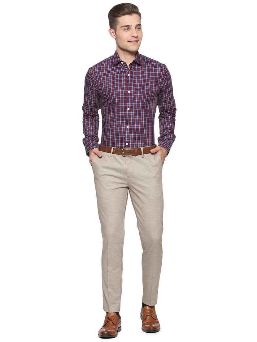 multicolored cotton casual shirt - 15349388 - Zoom Image - 3