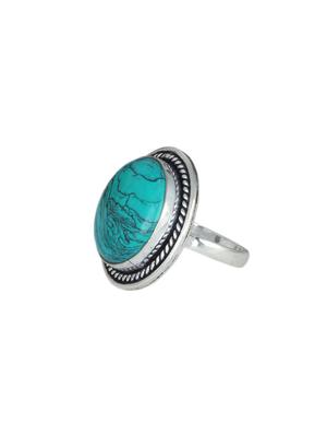 green brass hand ring - 15351096 - Standard Image - 3