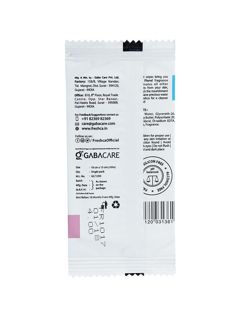 Facial Wipes for Men & Women | Wet Wipes for Oily Face & Skin (Floral Fragrance) - 15352039 - Zoom Image - 6