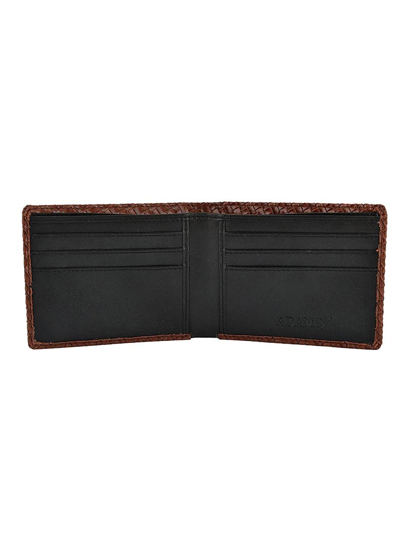 brown leatherette wallet - 15352407 - Zoom Image - 3