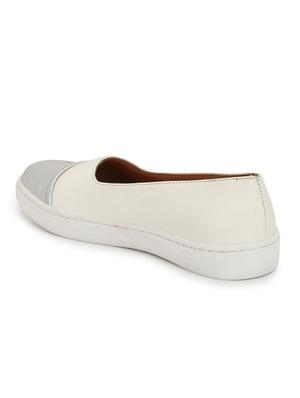 white plimsolls casual shoes - 15353908 - Standard Image - 3