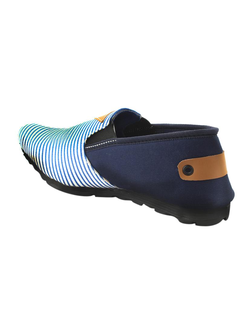 blue canvas casual slip on - 15354046 - Zoom Image - 3
