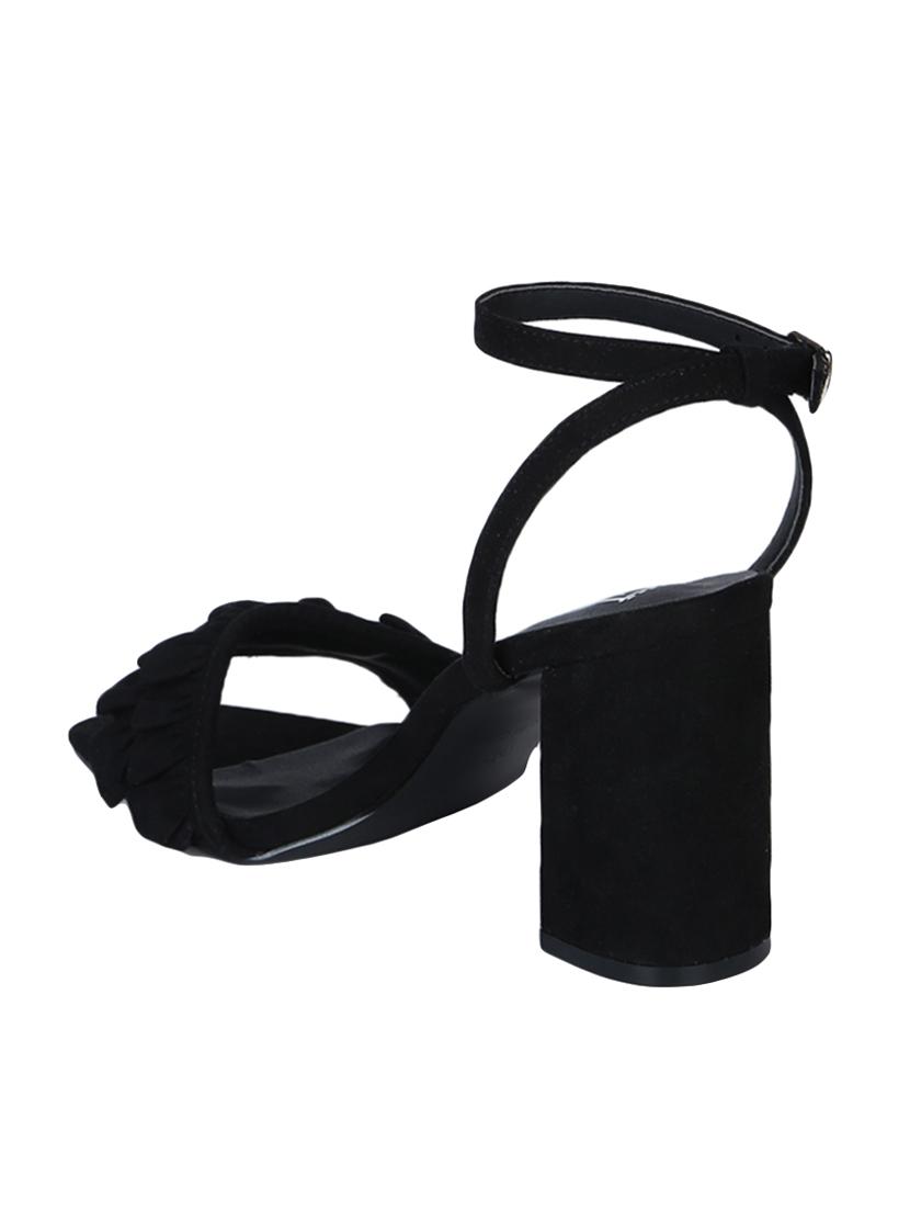 black ankle strap sandals - 15354094 - Zoom Image - 3